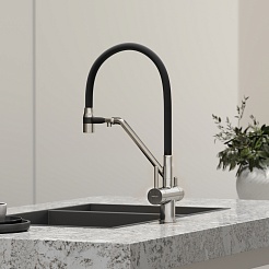 Sancos Смеситель для кухни Dora SC4003BN брашированный никель – фотография-5