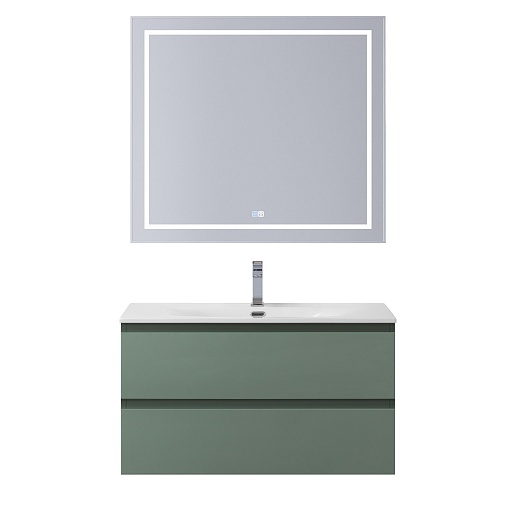 BelBagno Тумба с раковиной Kraft 90 подвесная Еловый матовый с раковиной BB-8099-90 – картинка-13