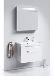 Aqwella Тумба для умывальника Нео 70 подвесная – фотография-3