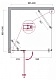 BelBagno Душевой уголок Kraft 90/100 KRAFT-AH-12-90/100-C-Cr-L стекло прозрачное – картинка-14