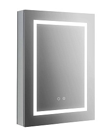 Aquatek Зеркало-шкаф 60 AQ7604-MLC с круговой подсветкой – фотография-1