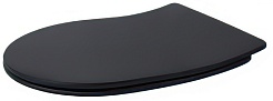 Esbano Сиденье для унитаза Amapola черное матовое – фотография-4