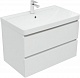 Aquanet Мебель для ванной Вега 80 подвесная белая глянцевая – фотография-33