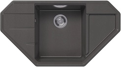 Dr. Gans Мойка кухонная Крона 910 угловая везувий – фотография-1