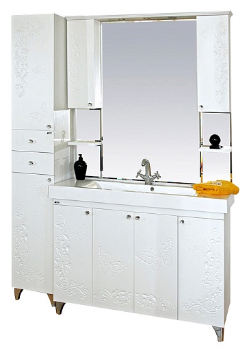 Misty Пенал для ванной Вирджиния 35 L бабочка – фотография-2