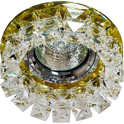 Feron Встраиваемый светильник с LED CD2929 желтый,прозрачный – фотография-1