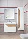 Бриклаер Мебель для ванной Брайтон 80 (Фостер) белая матовая/дуб кера – фотография-25