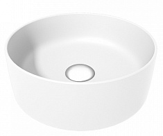 Teymi Раковина накладная в ванную Lina D41 белый матовый T50195