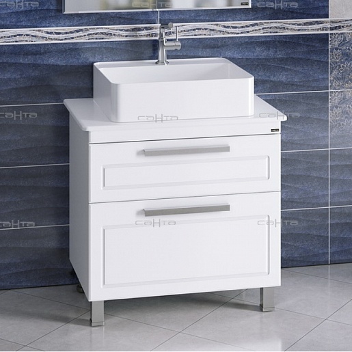 СанТа Тумба с раковиной Нептун 80 – фото-1