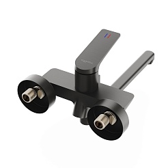 Tokito Смеситель для ванны MITSUISHI вороненая сталь TOK-MIT-1015GM – фотография-2