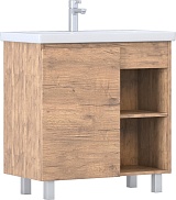 Vigo Тумба c раковиной Milos 800-1-0 дуб золотой