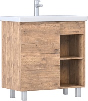 Vigo Тумба c раковиной Milos 800-1-0 дуб золотой