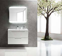 BelBagno Тумба с раковиной VITTORIA 900 Bianco Lucido – фотография-7