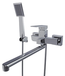 Mixline Смеситель для ванны и раковины 35k ML20-02 "Quadro" – фотография-1