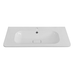 Cezares Тумба с раковиной Relax 100 подвесная bianco lucido – фотография-12