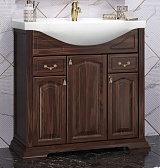 Opadiris Тумба с раковиной Риспекто 85 орех антикварный 1.WH11.0.265