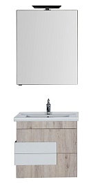 Aquanet Тумба с раковиной "Мадейра 70" дуб кантри – фотография-4