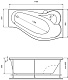 Relisan Акриловая ванна Isabella L 170x90x60 – картинка-7