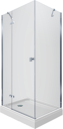 Triton Душевой уголок Брава хром 120/80 Щ0000054194 – фотография-1