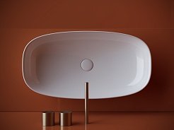 Ceramicanova Мебельная раковина Element 70 CN5040 белая – фотография-2