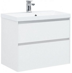 Aquanet Тумба под раковину Гласс 80 – фотография-1