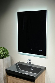 Jorno Зеркало Kvadro 60 Kvdr.02.60/W/RL – фотография-5