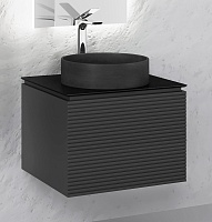 Jorno Тумба под раковину Stone 60 антрацит