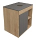 Teymi Тумба с раковиной Nura 60 дуб эврика/графит матовый T60529 раковина T50502 – картинка-14
