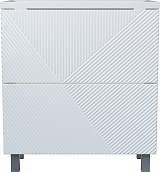 Mixline Тумба с раковиной Вектор 75 белая