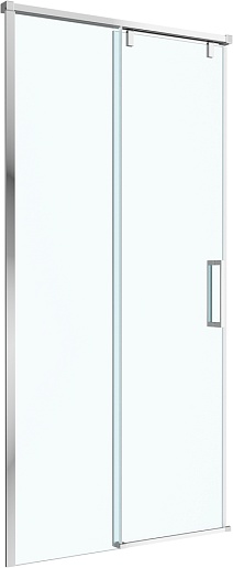 BelBagno Душевая дверь в нишу Soft Close-1 SOFT_CLOSE-1-BF-1-110-C-Cr 110x200 профиль хром стекло прозрачное – фото-1