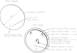 Sancos Зеркало круглое Sfera 80/80 с подсветкой SF800 – фотография-4