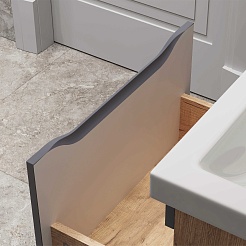 Vigo Тумба с раковиной Wave 600-0-2 дуб золотой – фотография-9