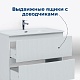 Aquanet Мебель для ванной Джейн (Flat) 90 подвесная белая матовая – картинка-33