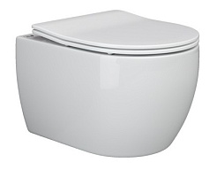 Ceramicanova Подвесной унитаз Play Rimless CN3001 белый – фотография-1