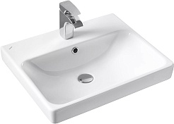 Акватон Тумба с раковиной Оливия 55 белая – фотография-5