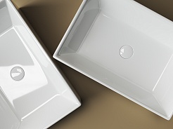 Ceramicanova Мебельная раковина Element 59 CN5013 белая – фотография-3