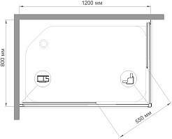 Royal Bath Душевой уголок HPD-C 120х90х185 – фотография-4
