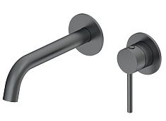 Oliveeka Смеситель для раковины Y OL-88869017-BGM матовый оружейный металл