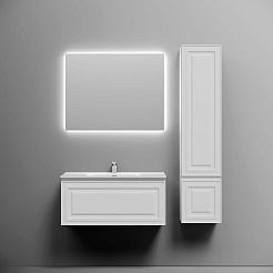 Sancos Тумба с раковиной Very 90 bianco раковина Element 91 CN7002 – фотография-5