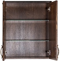 Водолей Шкаф подвесной Дубэлла 60 венге – фотография-2