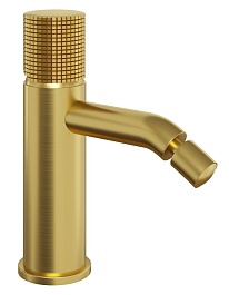 Cezares Смеситель для биде Cox grip 7GPJ304 брашированное золото – фотография-1