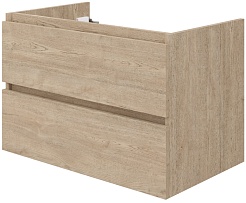 Teymi Тумба с раковиной Laina 75 подвесная дуб светлый – фотография-7