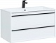 Aquanet Мебель для ванной Lino 90 подвесная белая матовая – фотография-22