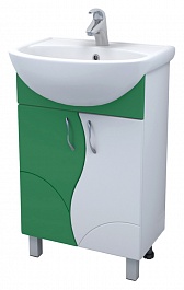Vigo Мебель для ванной Alessandro 4-55 зеленый – фотография-2