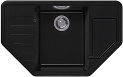 Dr. Gans Мойка кухонная Рио 800 угловая графит – фотография-1