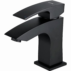 Gappo Смеситель для раковины G07-6 G1007-66 черный – фотография-1