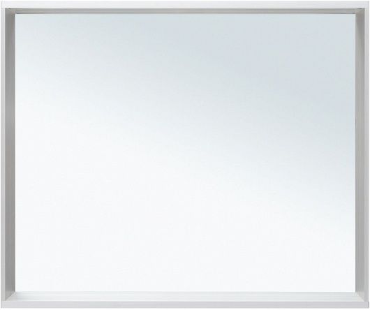 Allen Brau Зеркало Reality 90 1.32019.02 серебро браш – фотография-2