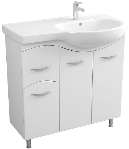 Merkana Тумба под раковину Коралл 82 L – фото, картинка, фотография-1