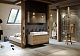 Aqwella Зеркало-шкаф для ванной  Mobi 120 бетон светлый – картинка-10