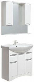 Onika Мебель для ванной Лагуна 75 белая – фотография-1